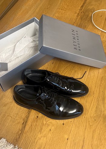 Beymen Business Beymen Siyah Parlak Deri Klasik Ayakkabi