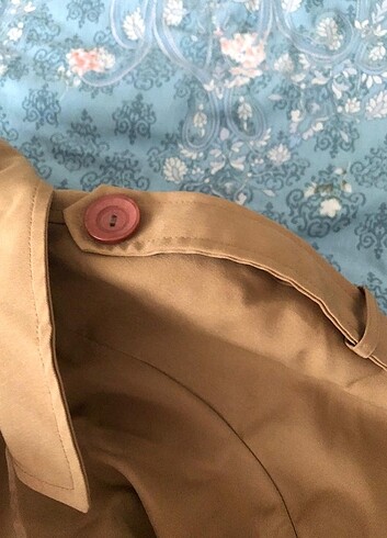 Zara Tesettür Astarlı Trençkot