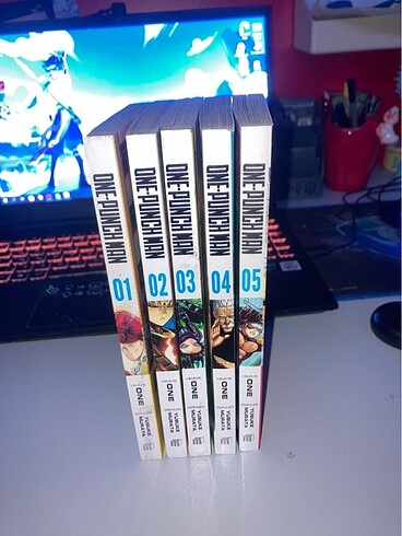 One punch man 1-5.cilt set