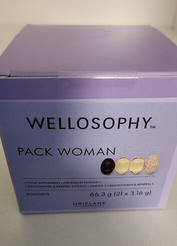 Wellosophy Pack Kadın Takviye