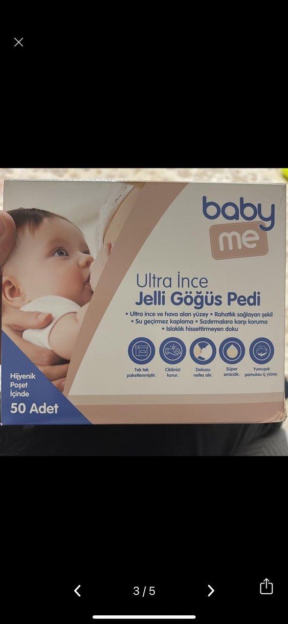 Anne Sütü Saklama Poşeti ve Göğüs Pedi - Görsel 3
