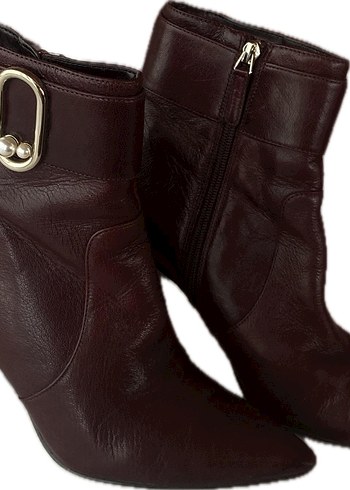 Nine west deri taşlı bot. - Görsel 3