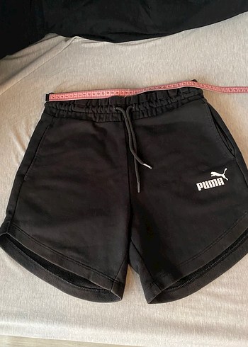 Siyah Puma Mini Spor Şort - Görsel 3