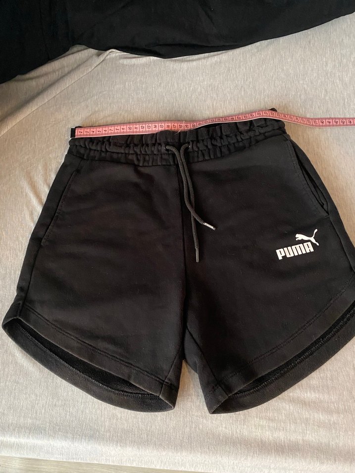 Siyah Puma Mini Spor Şort - Görsel 3