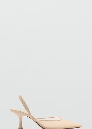 Mango arkası açık Topuklu Ayakkabı - Görsel 2