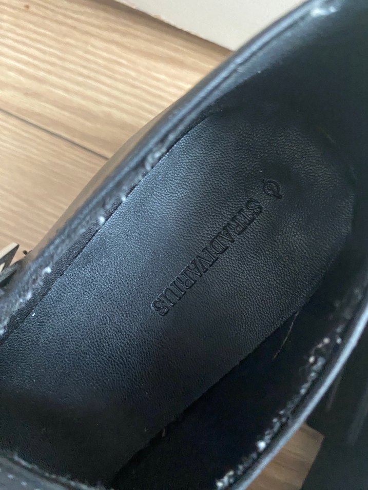 Tokalı Siyah Platform Topuklu Gotik Mary Jane Ayakkabı - Görsel 4