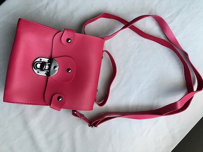 Mango Pembe çanta
