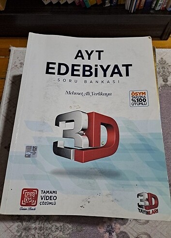 3D AYT edebiyat soru bankası 