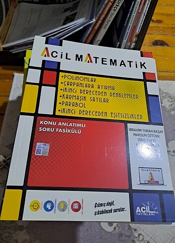 Acil Problemler kitapları ve deneme deposu