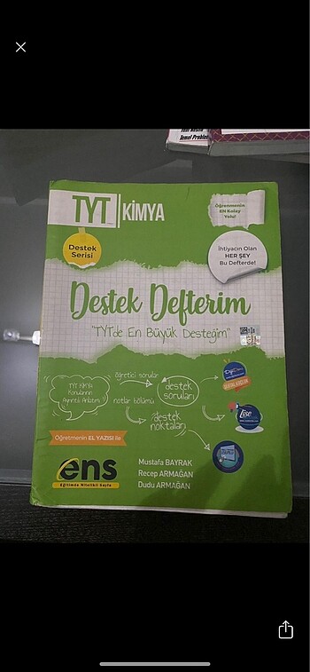 Ens tyt kimya defter