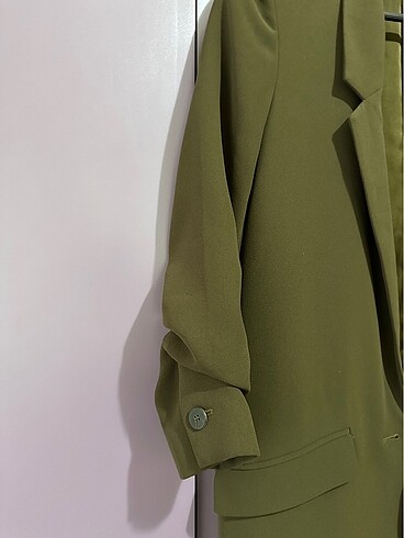 Mango Mango haki blazer