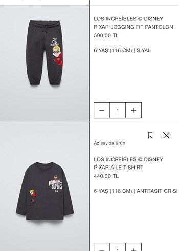 Çocuk Siyah Baskılı Rahat Eşofman Takımı - Görsel 3