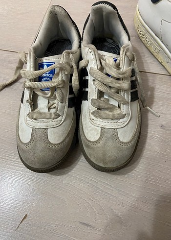 Beyaz Gri Çocuk Spor Ayakkabı - Görsel 2