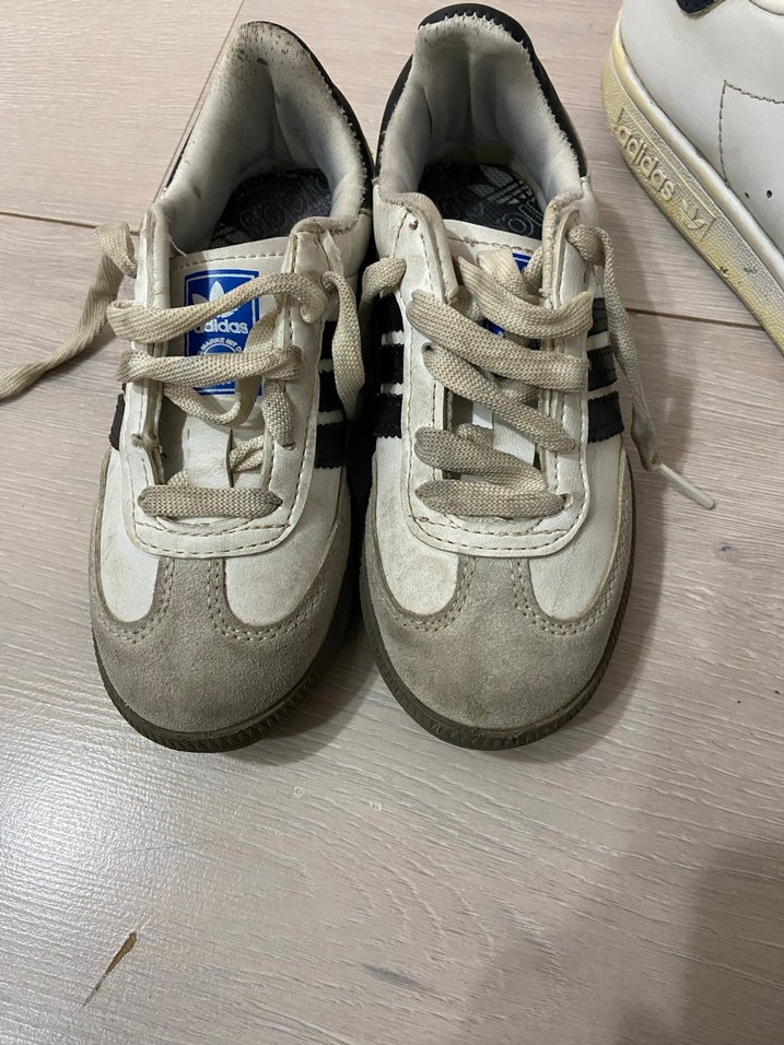 Beyaz Gri Çocuk Spor Ayakkabı - Görsel 2