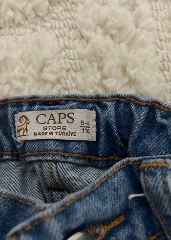 Erkek Çocuk Gri Batik Desenli Bol Kesim Kot Pantolon - Görsel 4