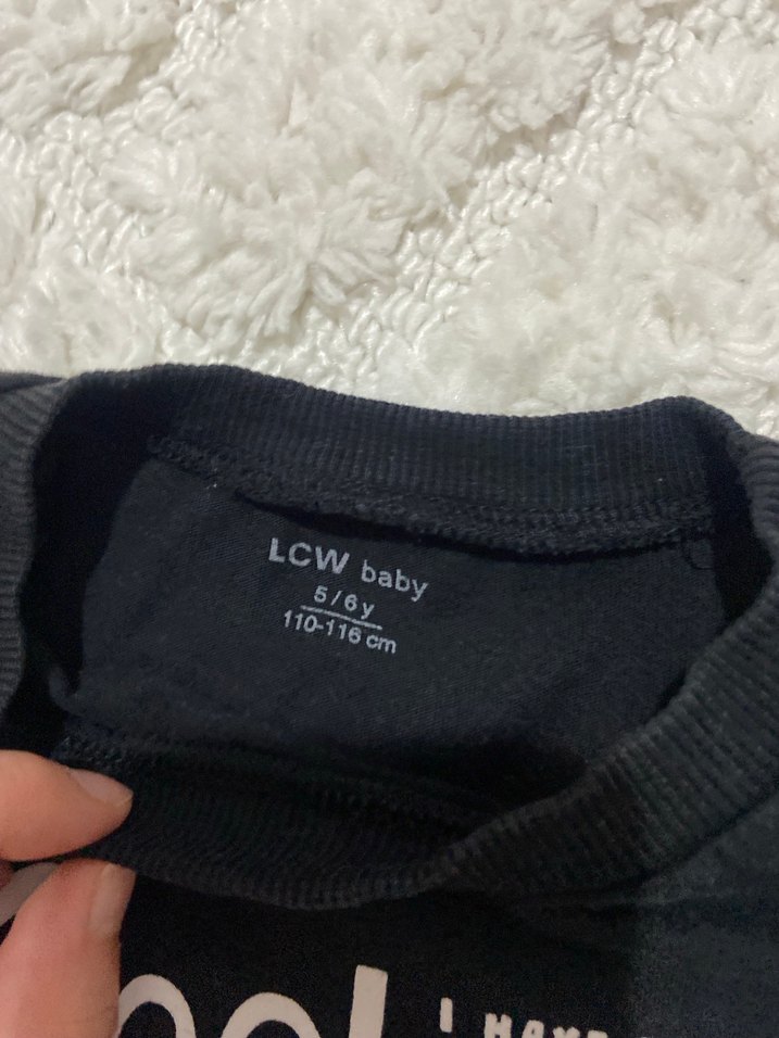 Siyah Baskılı Erkek Çocuk Tişörtü - Görsel 2