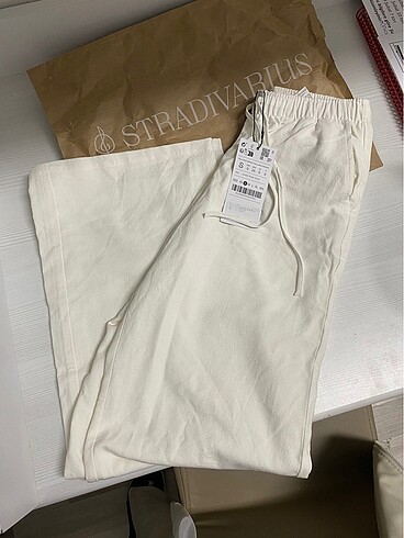 Stradivarus keten pantolon - Görsel 11