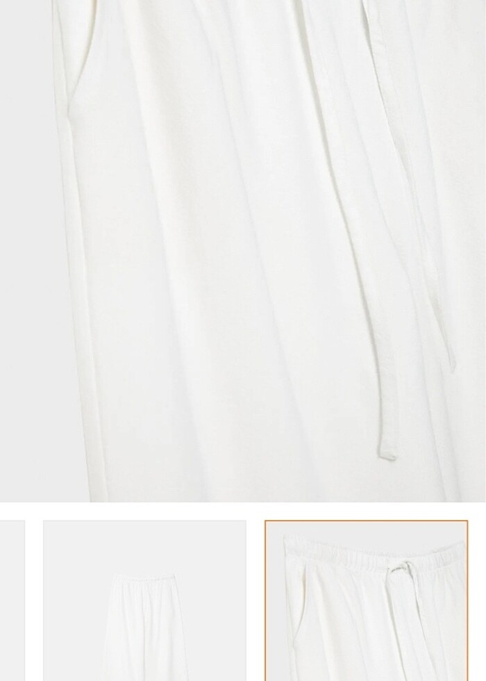 Stradivarus keten pantolon - Görsel 3