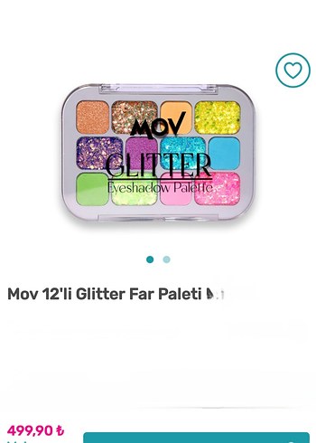  Beden Renk Mow 12 li Far paleti (02 no)