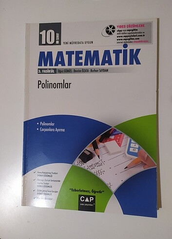  çap 10.sınuf matematik 