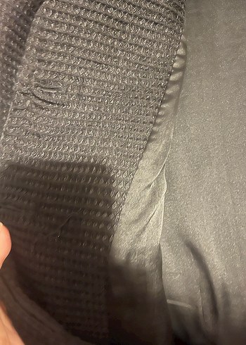 Siyah Düğmeli Zara Kaban - Görsel 7