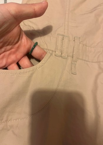 Bej gömlek Elbise - Görsel 7