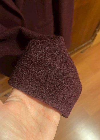 Massimo Dutti Bordo Kadın  Ceket - Görsel 3