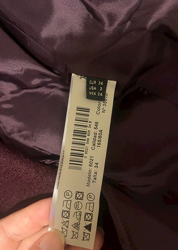 Massimo Dutti Bordo Kadın  Ceket - Görsel 6