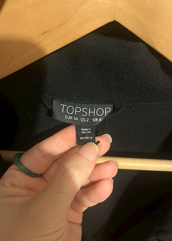 Siyah  Midi Ceket. - Görsel 3