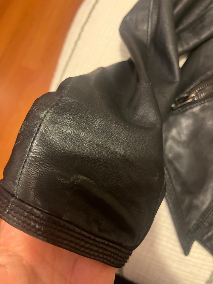 Zara Deri Ceket kadın - Görsel 5