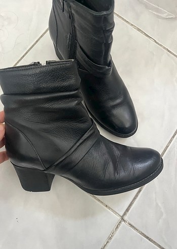 Bambi siyah topuklu bot - Görsel 2