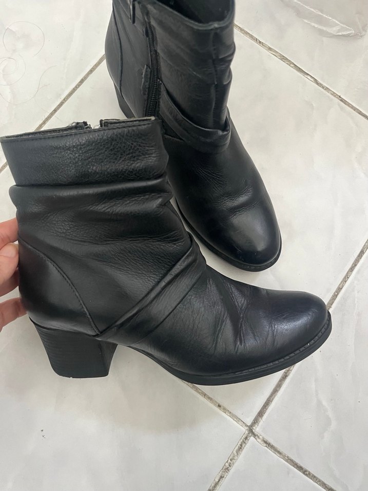 Bambi siyah topuklu bot - Görsel 2