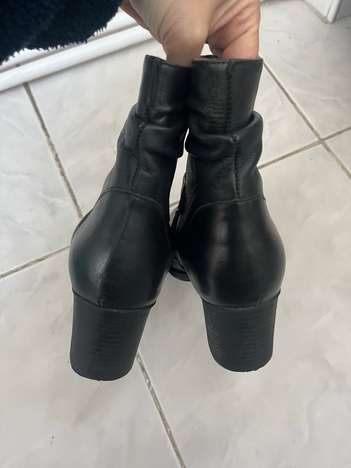 Bambi siyah topuklu bot - Görsel 4