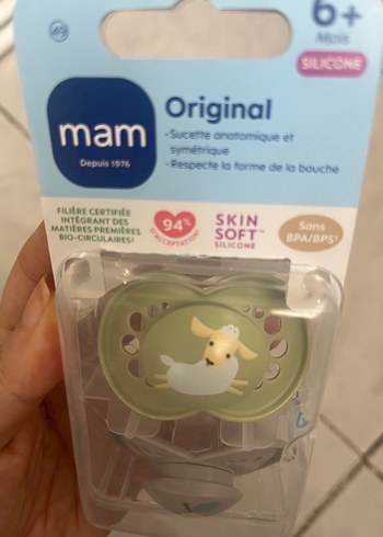 Mam 6+ Ay Silikon Emzik 2'li - Görsel 2