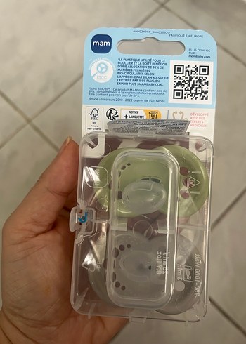 Mam 6+ Ay Silikon Emzik 2'li - Görsel 4