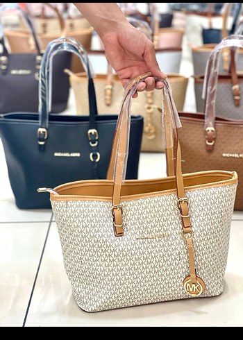 Michael Kors Beyaz Deri Kadın Çanta