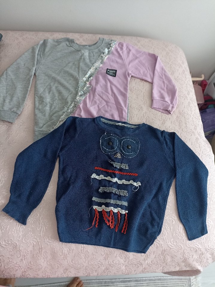 kız çocuğu için çoğul kıyafetler bir çoğu çekilmedi - Görsel 4