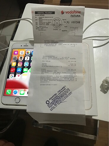 iPhone 6s 32GB gold yurtiçi ilk günkü gibi tertemiz