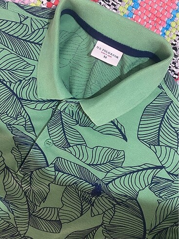 m Beden yeşil Renk Orijinal Us polo assn erkek tişört tertemiz ürün