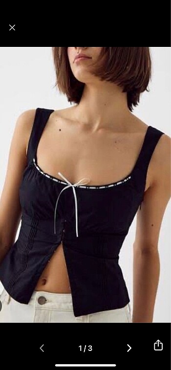 xs Beden Bershka büstiyer korse top