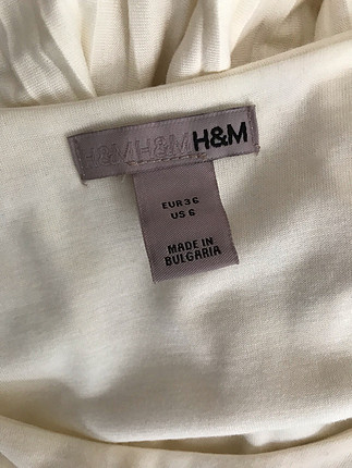 H&M Krem rengi tunik