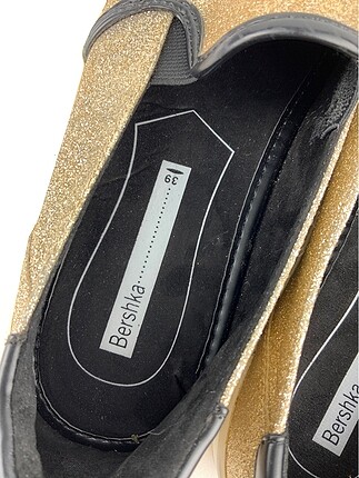 39 Beden altın Renk Gold slip-on ayakkabı