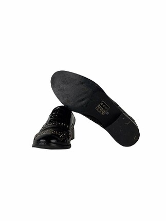 39 Beden siyah Renk Zımbalı klasik ayakkabı