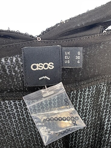36 Beden çeşitli Renk Asos Kısa Elbise %70 İndirimli.