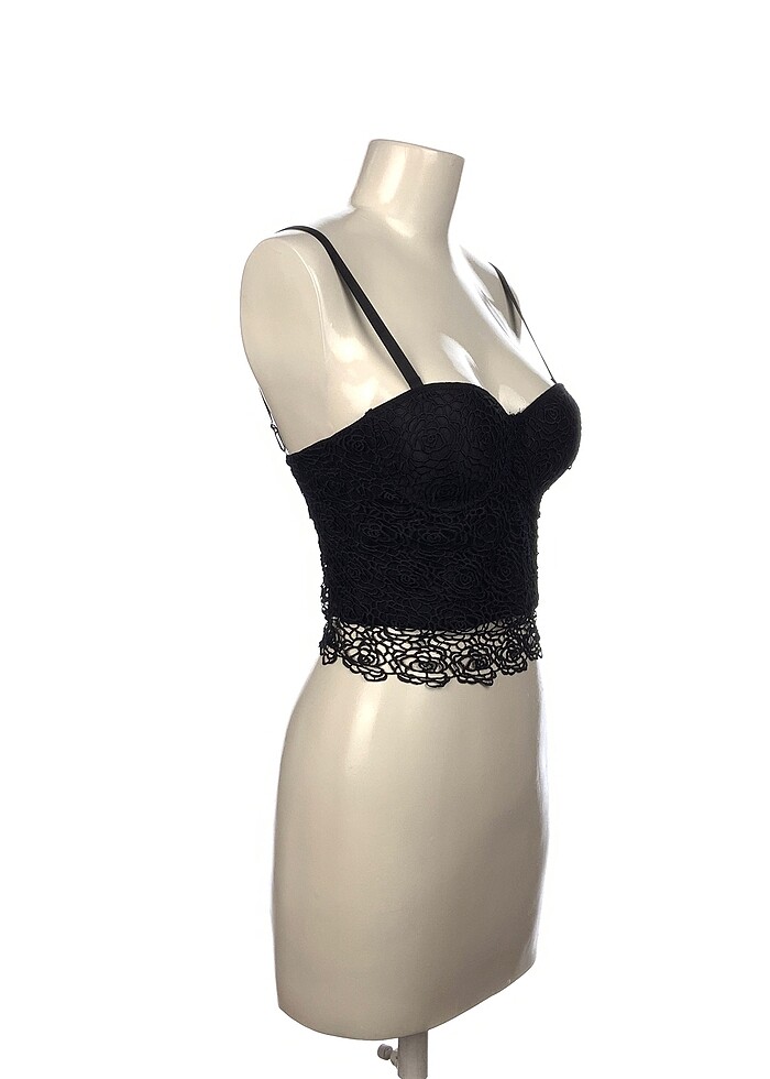 Crop dantel Büstiyer - Görsel 2