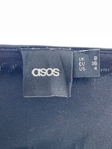 36 Beden siyah Renk Asos Mini Üst %70 İndirimli.