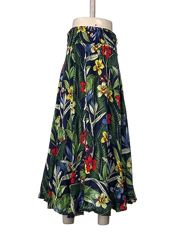universal Beden Floral desenli Midi Etek p İndirimli.