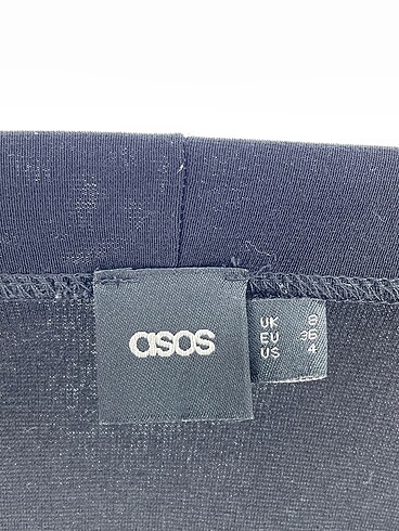 36 Beden siyah Renk Asos Mini salopet askılı etek.