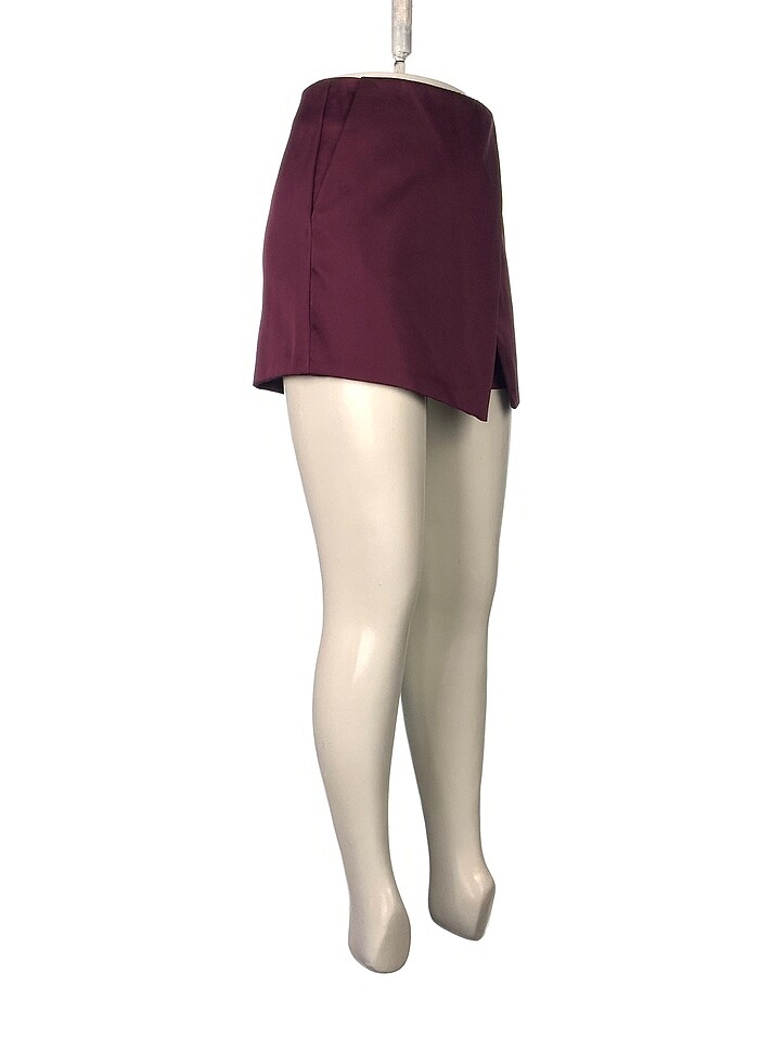 Topshop bordo şort etek - Görsel 2