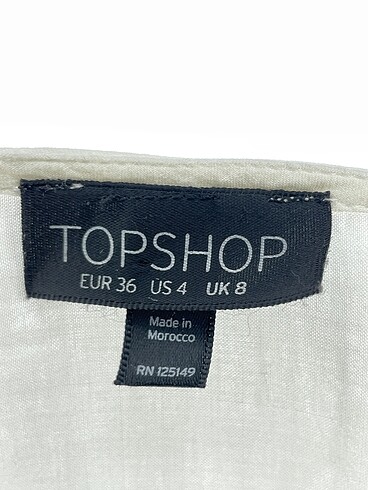 36 Beden beyaz Renk Topshop Bluz %70 İndirimli.